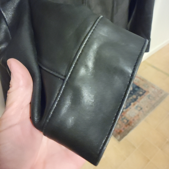 Worthington Lambskin car coat Size Large - Picture 7 of 11